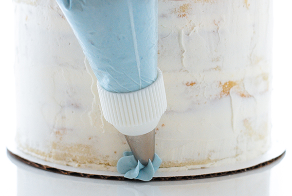 Cinderella Cake - how to make a Cinderella birthday cake with fairytale buttercream ruffles | Carrie Sellman for TheCakeBlog.com