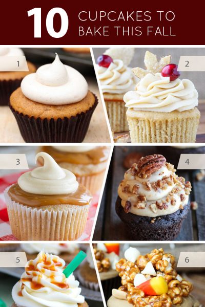 10 Delicious Cupcakes You Should Bake This Fall | on TheCakeBlog.com