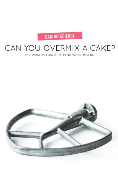 Can You Overmix A Cake?