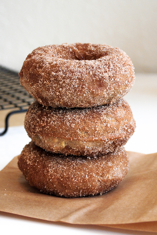 Baked Apple Donut Recipe | TheCakeBlog.com