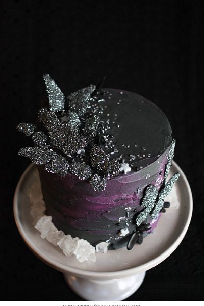 Black Butterfly Cake