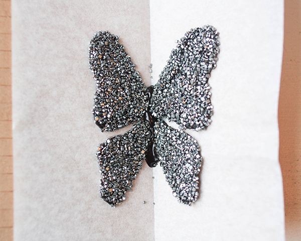 How to make a creepy-cool Black Butterfly Cake for Halloween! | Erin Gardner for TheCakeBlog.com