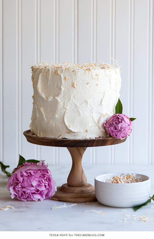 Coconut Tres Leches Cake | by Tessa Huff for TheCakeBlog.com