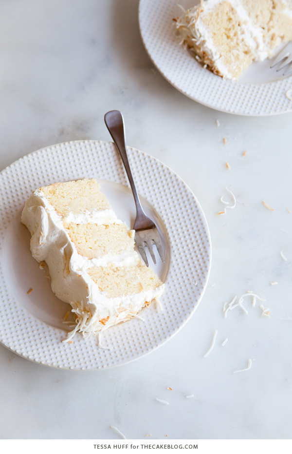 Coconut Tres Leches Cake | by Tessa Huff for TheCakeBlog.com