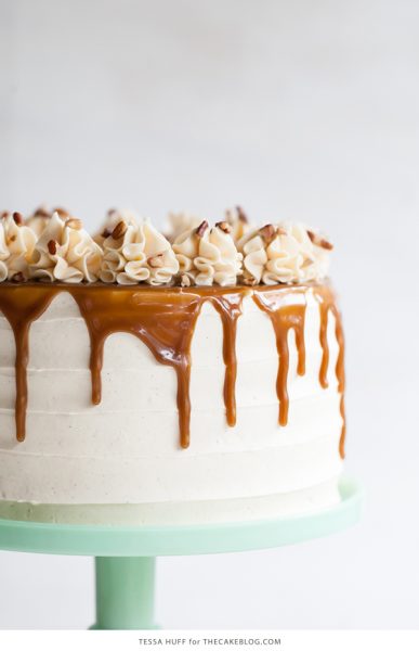 Apple Toffee Crunch Cake | The Cake Blog