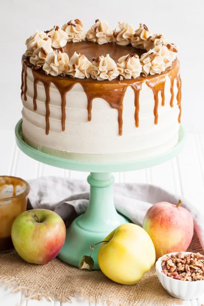 Apple Toffee Crunch Cake