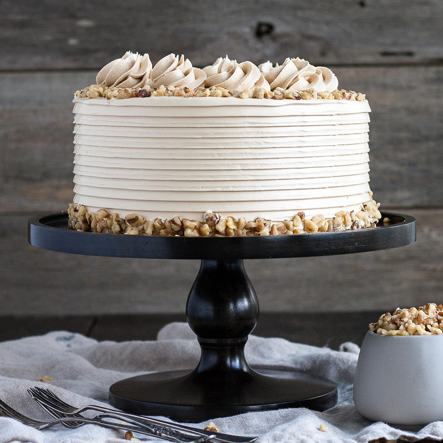 Coffee and Walnut Cake {an all-time favourite} - Pemberley Cup & Cakes