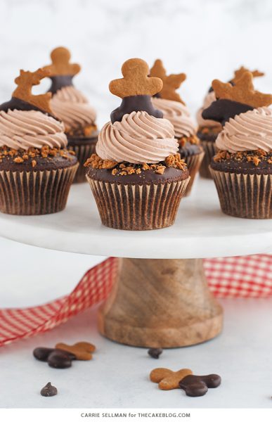 Chocolate Gingerbread Cupcakes | The Cake Blog