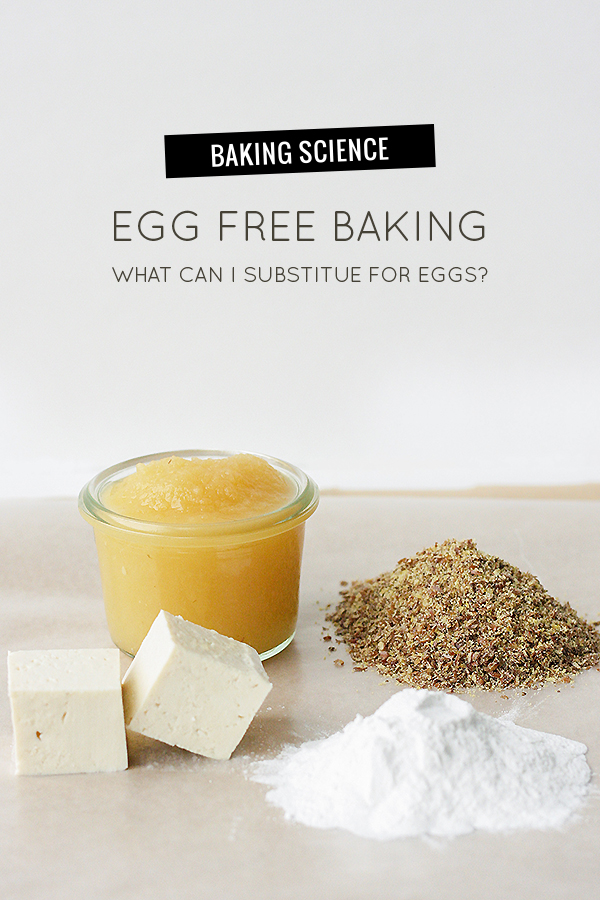 Egg Free Baking | Egg substitutions and alternatives | by Summer Stone for TheCakeBlog.com