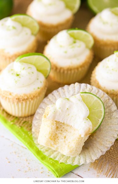 Key Lime Cupcakes | The Cake Blog