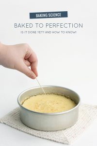 Baked to Perfection - how baking time affects cake moisture and structure | by Summer Stone for TheCakeBlog.com