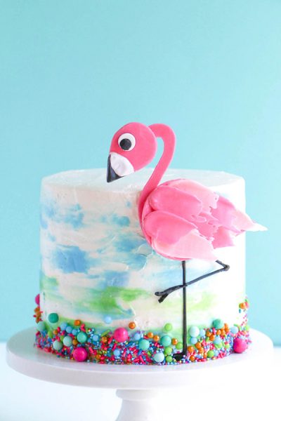 Flamingo Cake