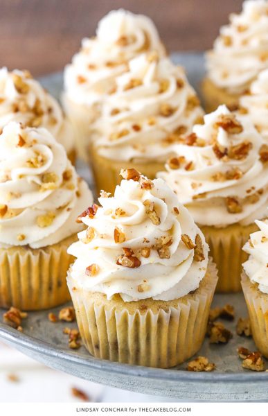 Butter Pecan Cupcakes | The Cake Blog