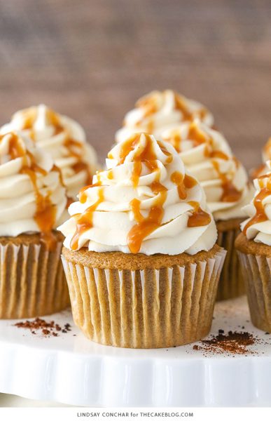 Caramel Mocha Cupcakes | The Cake Blog