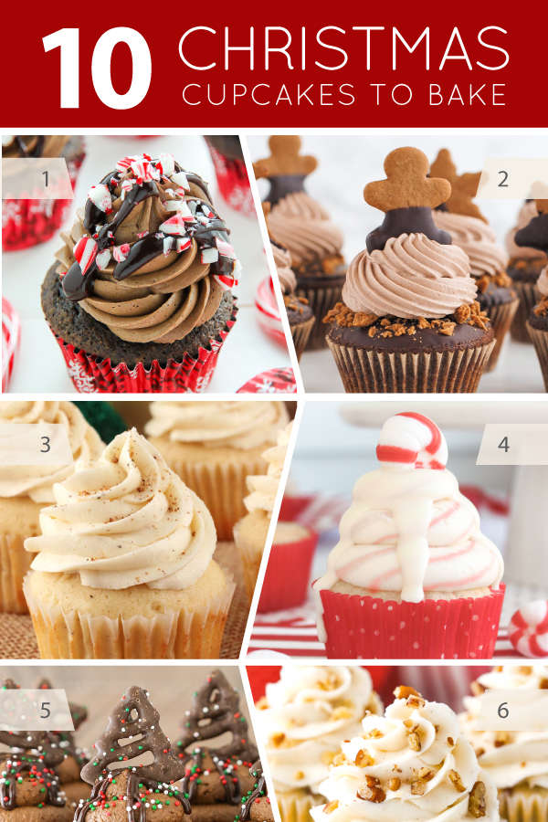 10 Christmas Cupcakes to Bake | on TheCakeBlog.com