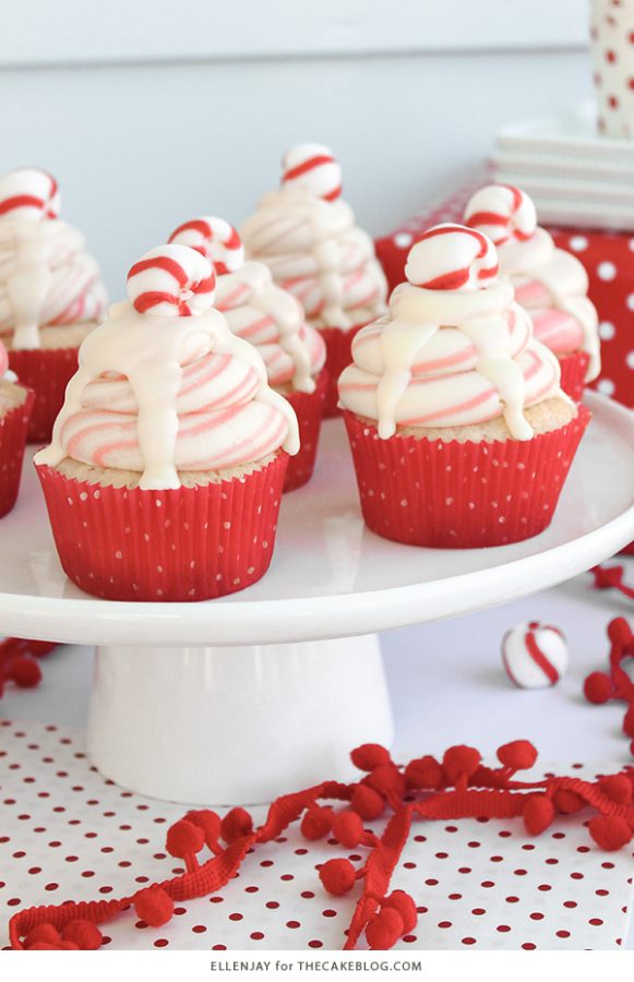 White Chocolate Peppermint Cupcakes | The Cake Blog