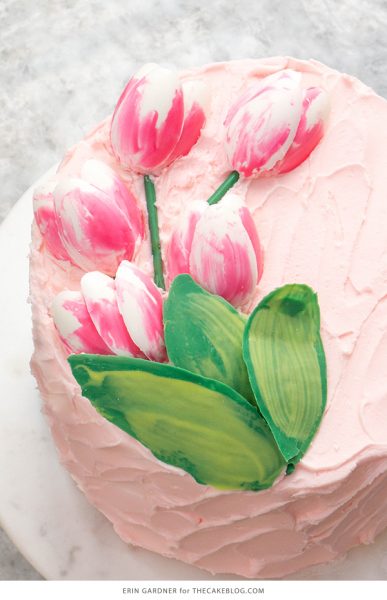 Chocolate Tulip Cake | The Cake Blog