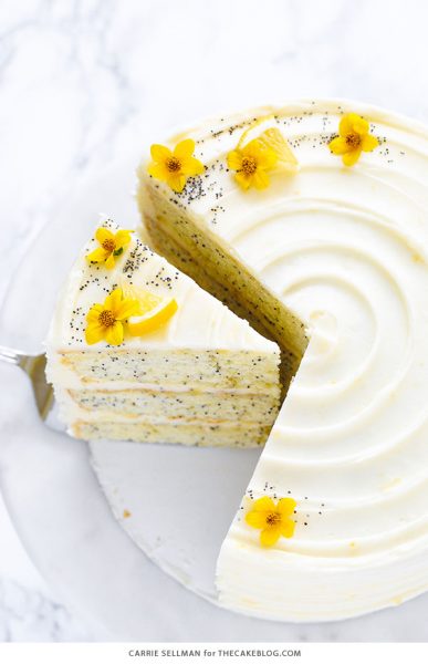 Lemon Poppy Seed Cake 