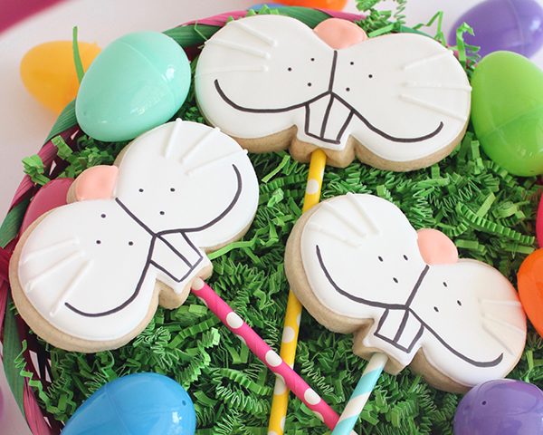 Bunny Face Cookies | The Cake Blog