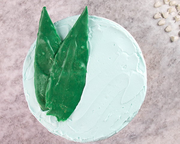 Chocolate Lilies - how to make Lily of the Valley cake decorations with chocolate | by Erin Gardner for TheCakeBlog.com