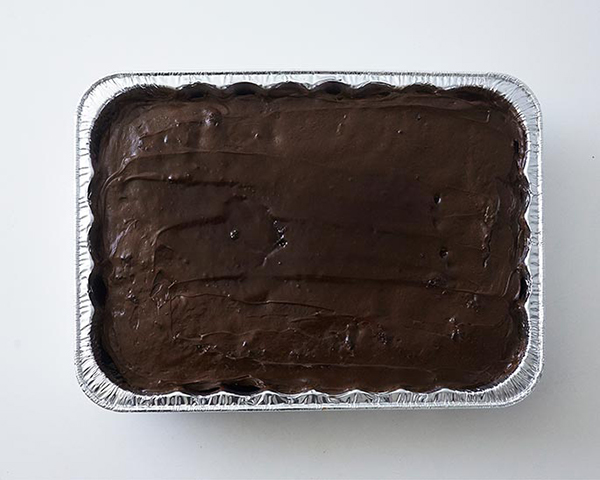 TV Dinner Cake - an easy and fun sheet cake for Father's Day and April Fools Day | by Cakegirls for TheCakeBlog.com