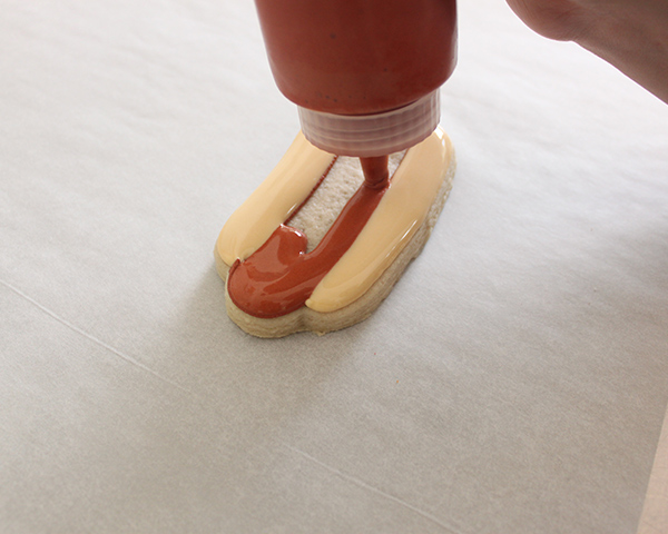 Hot Dog Sugar Cookies | by ellenJAY for TheCakeBlog.com