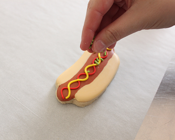 Hot Dog Sugar Cookies | by ellenJAY for TheCakeBlog.com