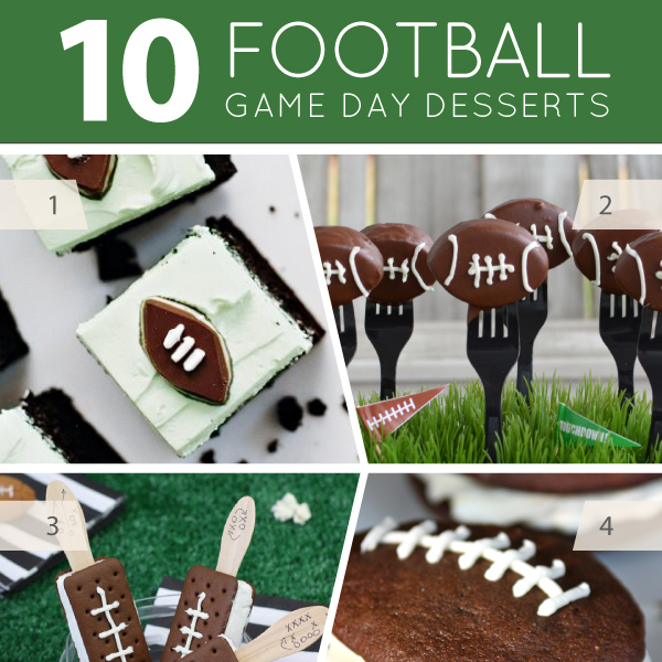 Easy Tri-Color Football Mason Jar Cupcakes