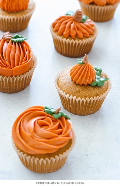 Pumpkin Cupcakes 8 Ways | The Cake Blog