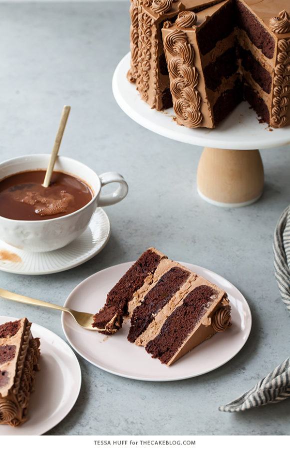 Chocolate Toffee Crunch Cake | The Cake Blog