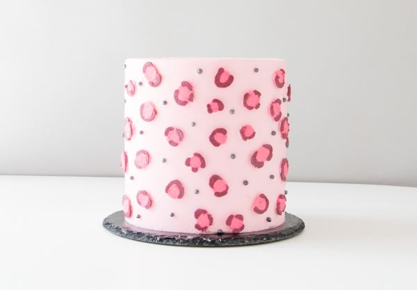 Leopard Print Cake | The Cake Blog
