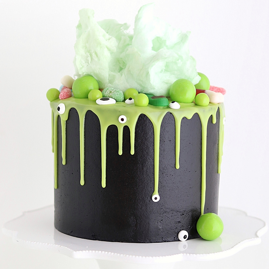 Witch Cauldron Birthday Cake - CakeCentral.com