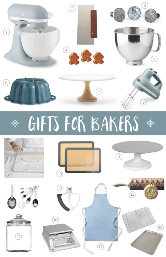 2022 Holiday Gift Guide for Bakers - twenty unique Christmas gift ideas for those who like to bake. Plus the baker who has everything!